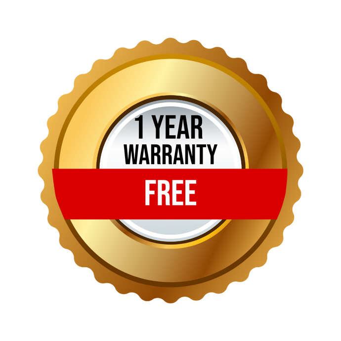 1 Year Warranty