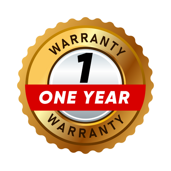 1 Year Warranty